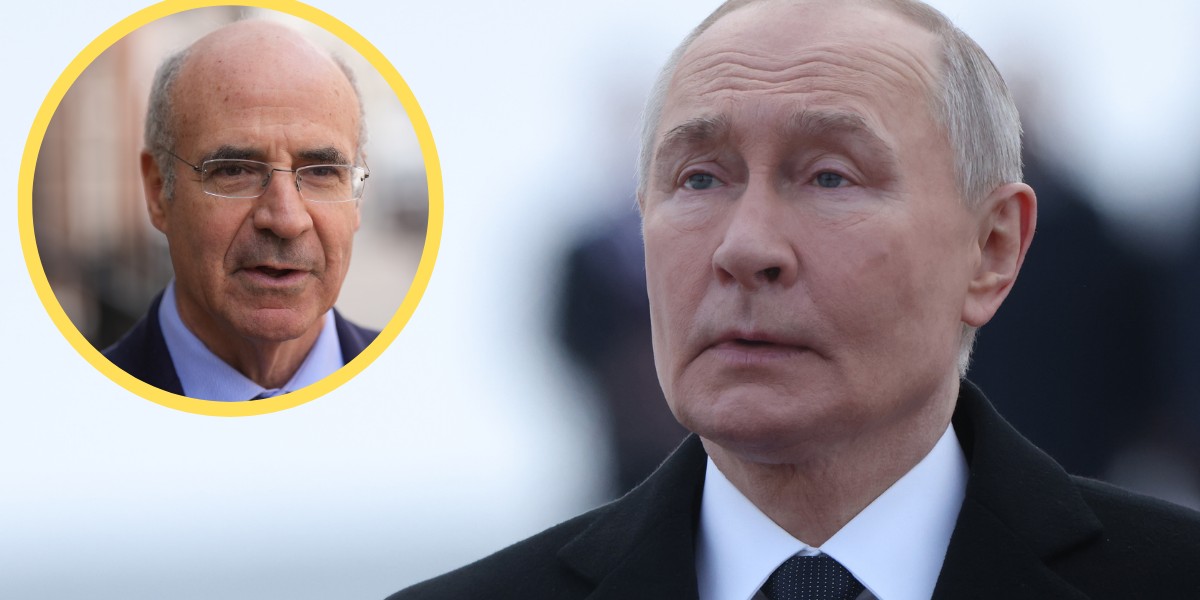 Bill Browder uważa, że Władimir Putin nie zatrzyma wojny w Ukrainie
