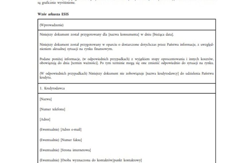 WIBOR: TSUE ułatwia procesy sądowe. Decydujący dokument: ESIS.