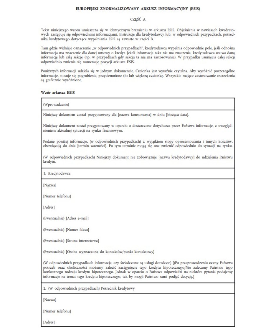 WIBOR: TSUE ułatwia procesy sądowe. Decydujący dokument: ESIS.