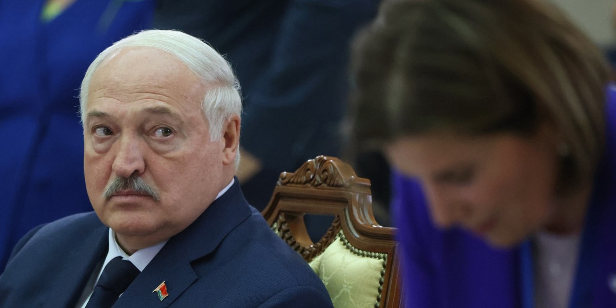 Prezydent Białorusi Aleksander Łukaszenka