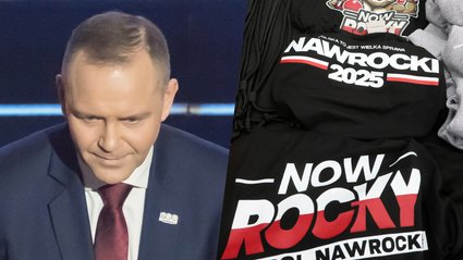 Prezydent odniósł się do burzy wokół marki "Nowrocky". "Koszulkę pożyczyłem od fotografa"