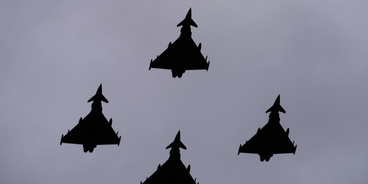 Myśliwce Eurofighter Typhoon 