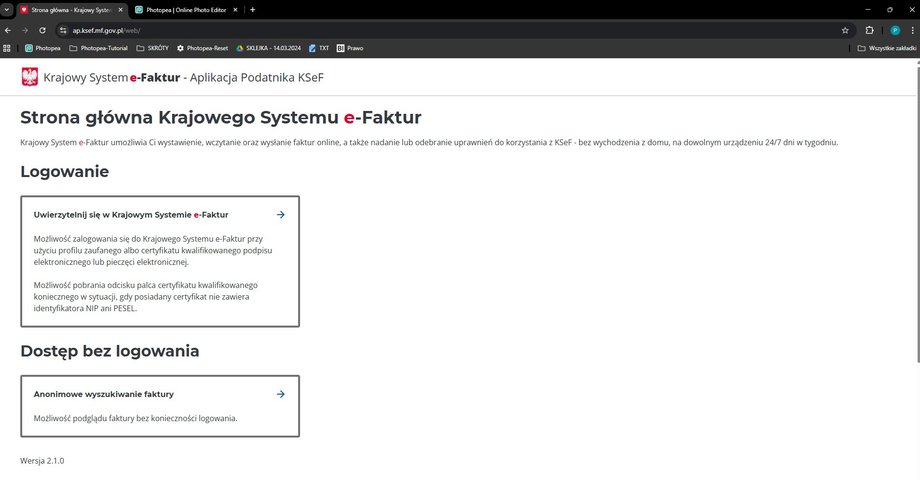 Aplikacja Podatnika KSeF