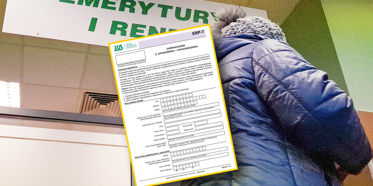 ERP-7. To zaświadczenie może wpłynąć na wyższą emeryturę