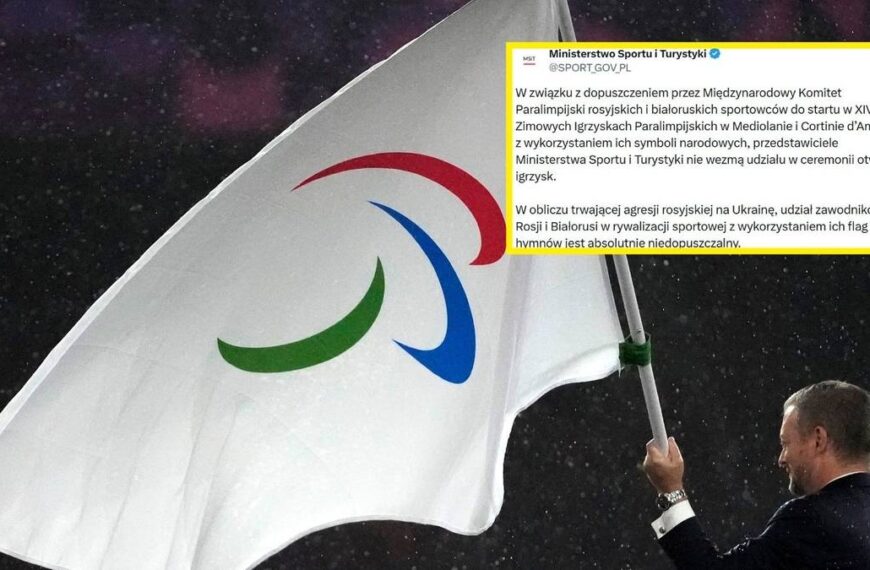 Odmowa udziału w inauguracji paraolimpiady. Polski resort i komitet potwierdzają stanowisko.