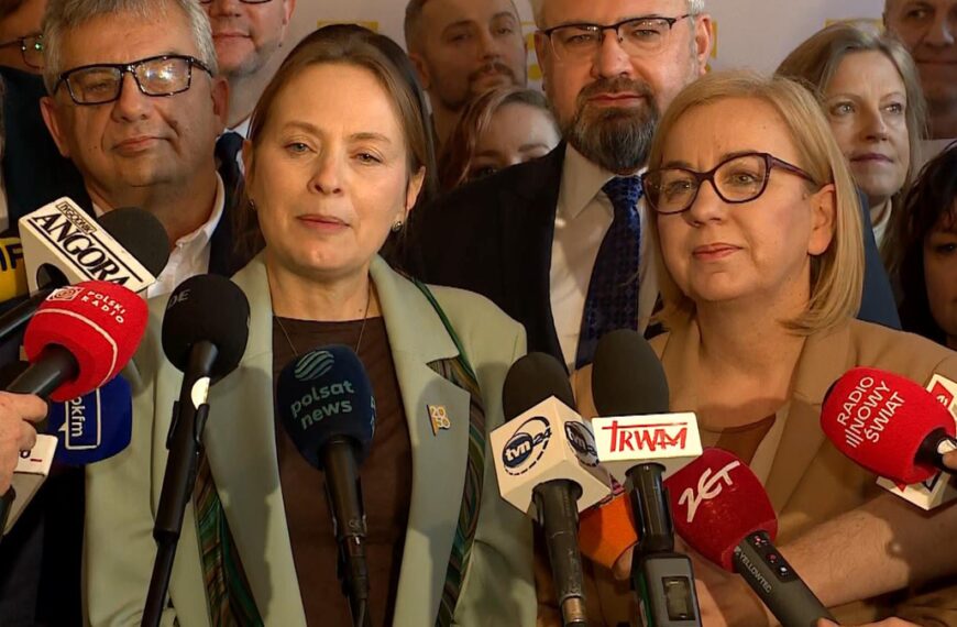 Debiutancka przemowa liderki partii Polska 2050. Przedstawiła postanowienia.