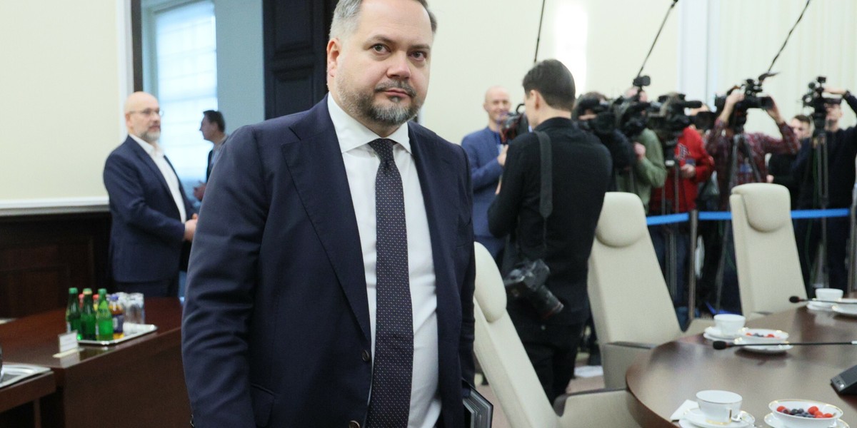 Wiceszef MAP Konrad Gołota