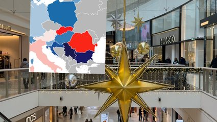 Polacy zwiększali zakupy jak mało kto w Europie. Oto kogo wyprzedzamy [MAPA]
