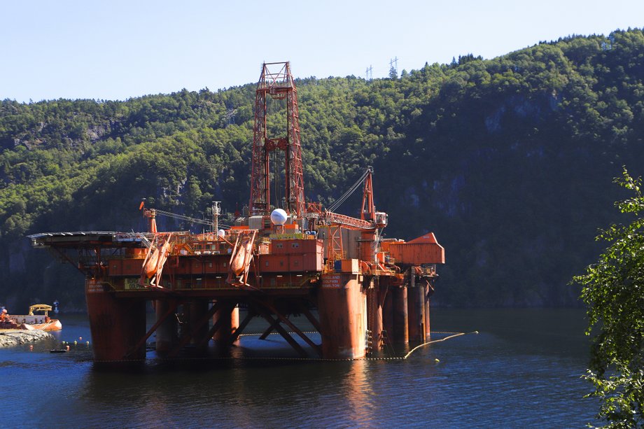 Wydobycie gazu ziemnego w Norwegii