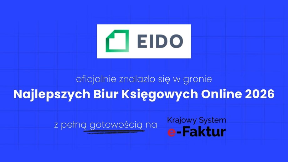 Eido - Najlepsze Biuro Księgowe Online 2026