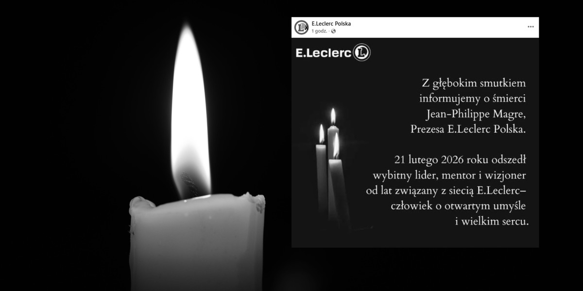 E.Leclerc Polska żegna zmarłego Jeana-Philippe'a Magre
