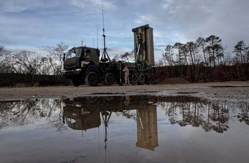 Siły Zbrojne Francji otrzymały pierwszy pocisk SAMP/T NG,…
