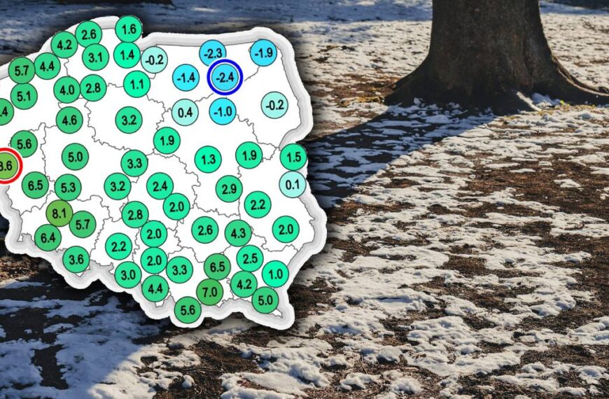 Koniec przymrozków niemal w całym kraju. Jeden obszar pozostanie zimny.