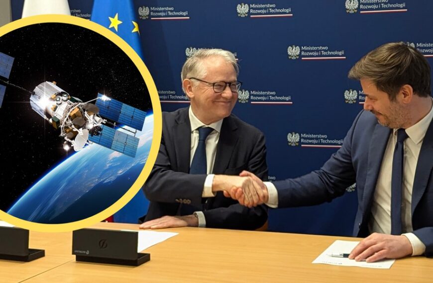 Polska firma święci triumfy. Umowa podpisana z Eutelsat.