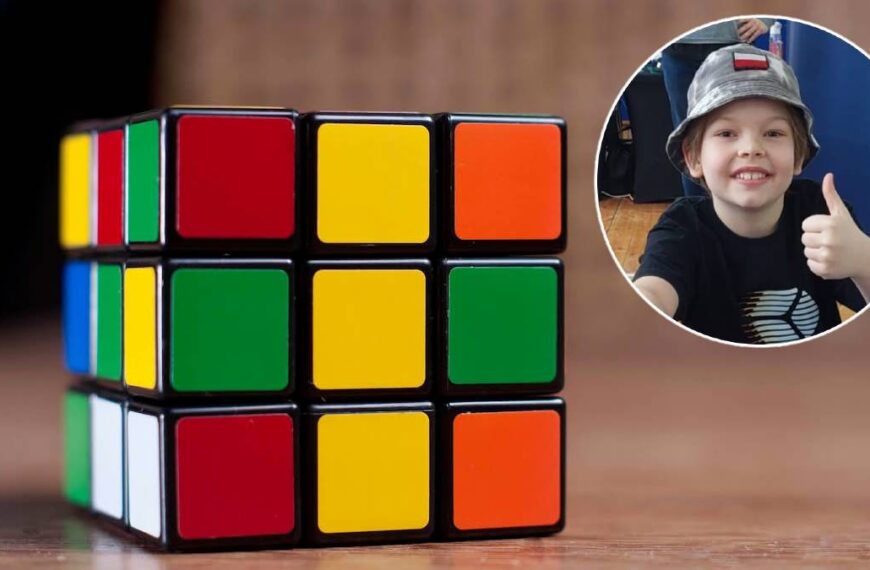 Układanka Rubika w oszałamiającym tempie. Dziewięciolatek z Polski ustanowił nowy rekord.