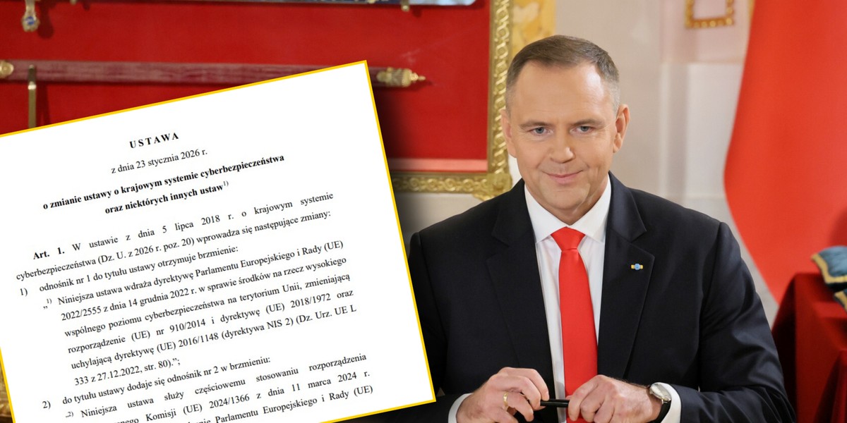Prezydent Karol Nawrocki zatwierdził ustawę tyczącą cyberbezpieczeństwa