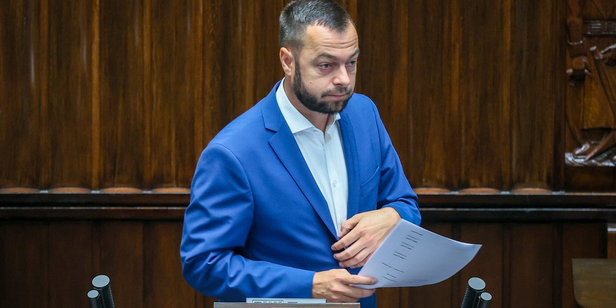 Poseł Polski 2050 Bartosz Romowicz