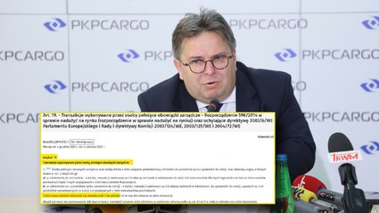 Afera z PKP Cargo. KNF bada transakcje. Czy Marcin Wojewódka złamał prawo? 