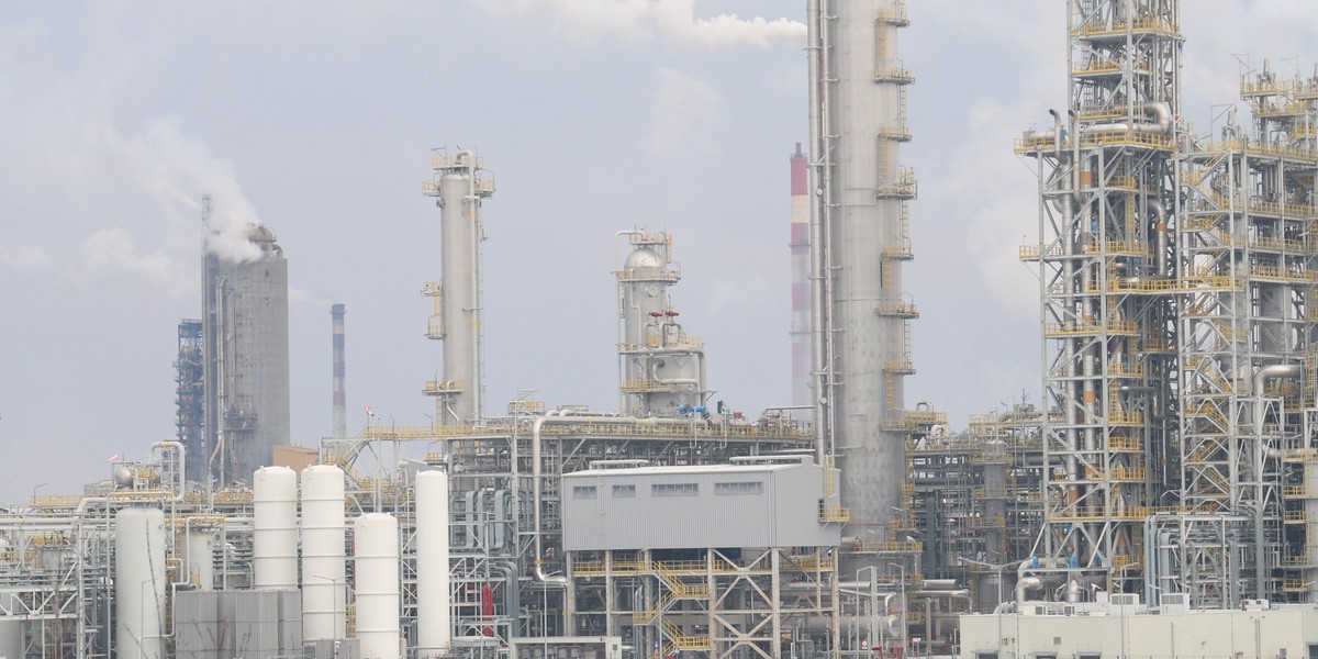 Zakład Grupy Azoty Polyolefins (GAP) w Policach