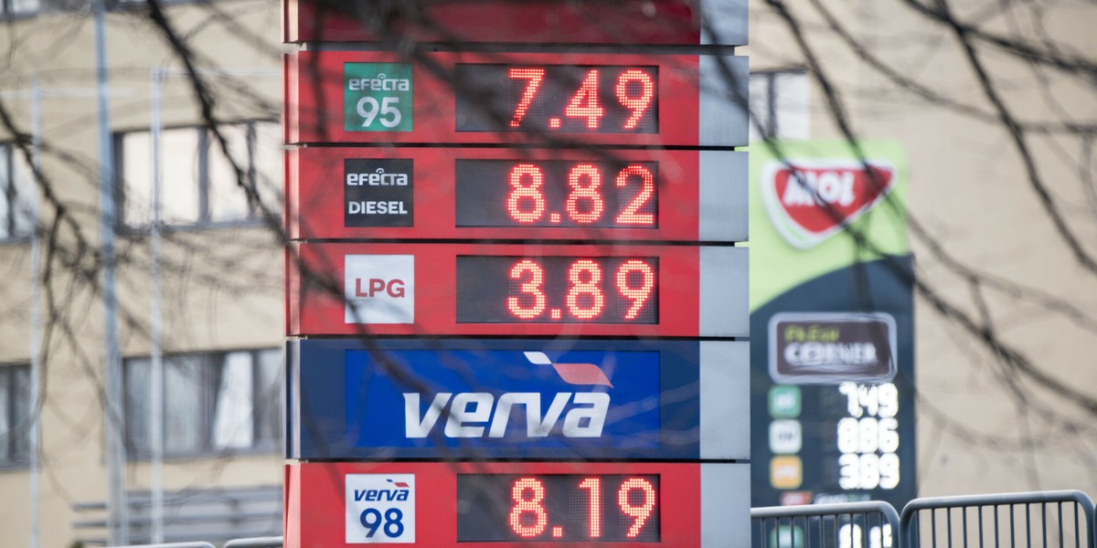 Ceny paliw w marcu wystrzeliły