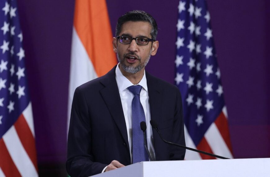 Google’s boss gets a raise. Astronomical amount possible, but there’s a catch.