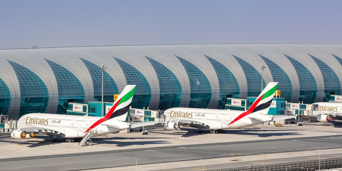 Lotnisko w Dubaju (zdjęcie poglądowe)