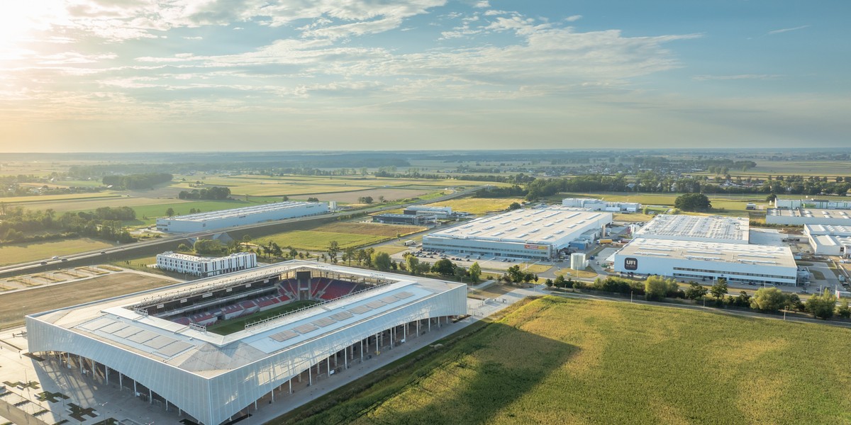 CTP jest jednym z czołowych właścicieli i inwestorów parków biznesowych w Europie. Na zdjęciu CTPark w Opolu.