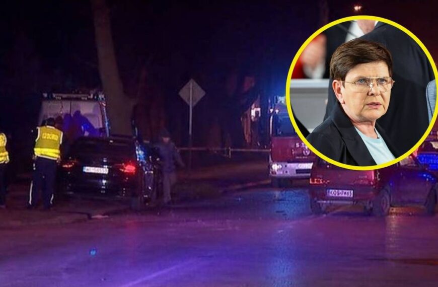 Śledztwo prokuratury w sprawie kolizji z udziałem Szydło. Policjanci oskarżeni.
