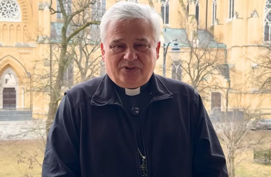 Kardynał Krajewski prosi przed objęciem urzędu: “Nie opuszczajcie mnie”.