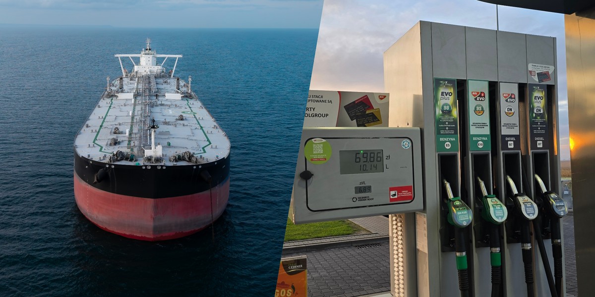 Blokada Cieśniny Ormuz odbija się na cenach paliw również w Polsce