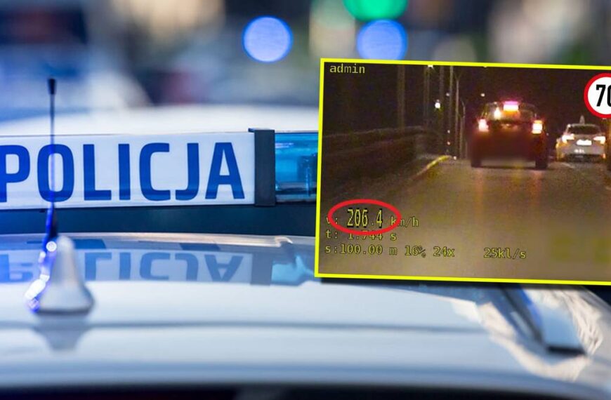 Ponad 200 km/h, odurzony narkotykami. Ukraińca zdemaskował niewyraźny język.