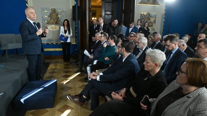 Jacek Sasin: "wychodzimy z ETS. To nie jest hasło"