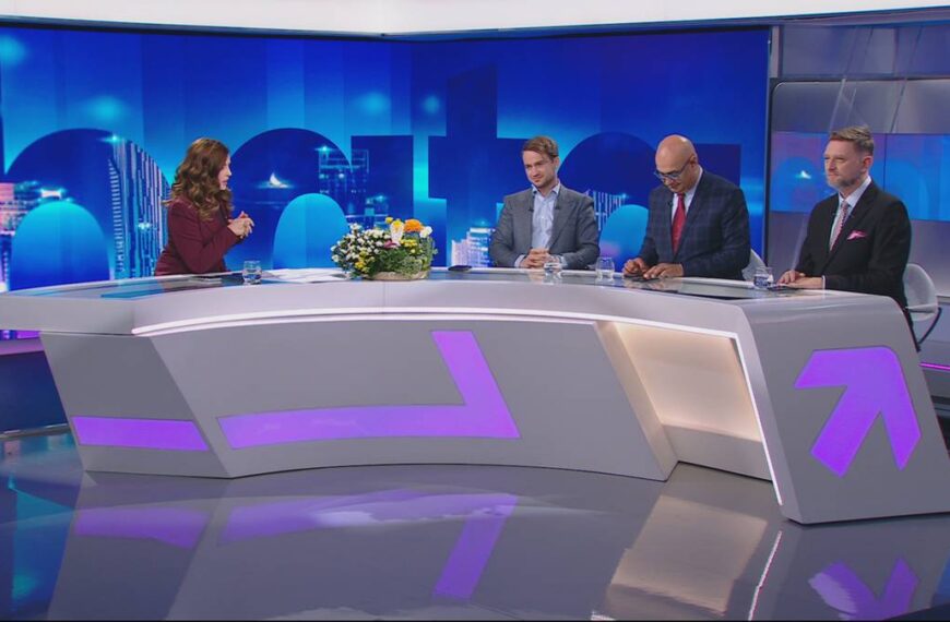 Kłótnia w programie “Debata Gozdyry”. “Czy Tusk nie mógłby wesprzeć małżonki?”