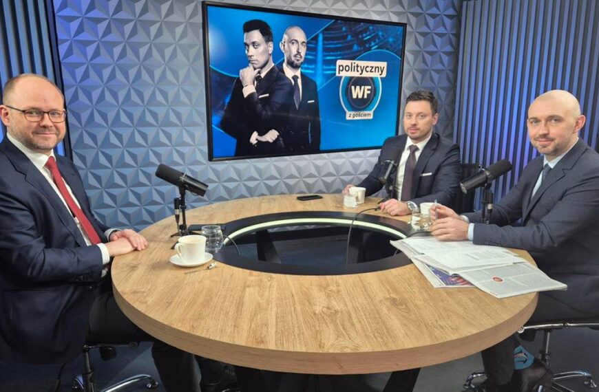 Marcin Przydacz w “Politycznym WF z gościem”. Start o 11:00.