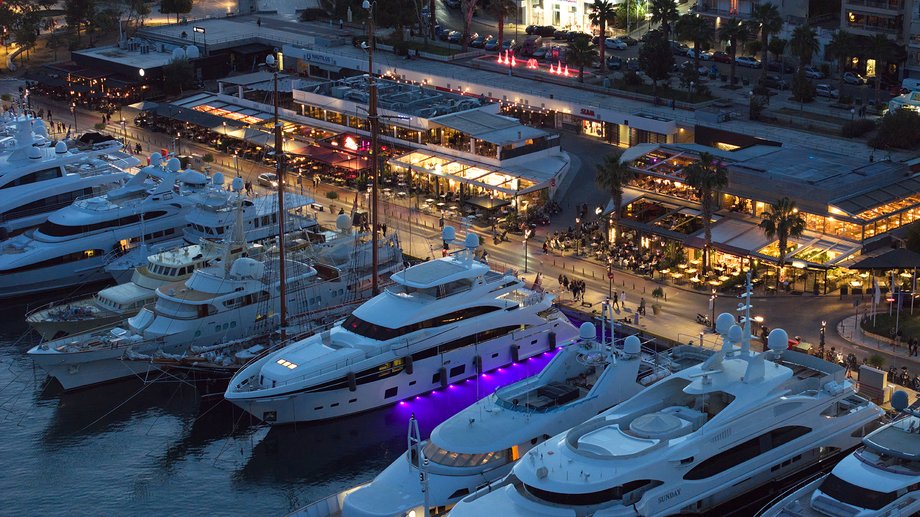 Jedna z marin, która należy do D-Marin