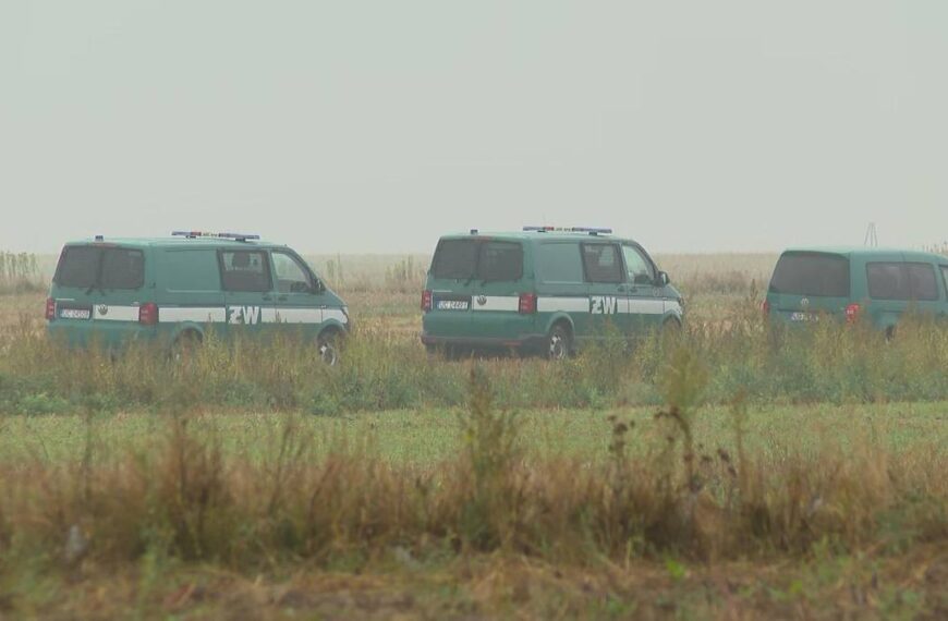 Resztki pocisku w ogrodzie. Oświadczenie Wojskowej Żandarmerii.