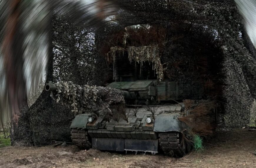 Jak ukraińskie siły zbrojne strzelają z Leoparda 1A5&hellip;