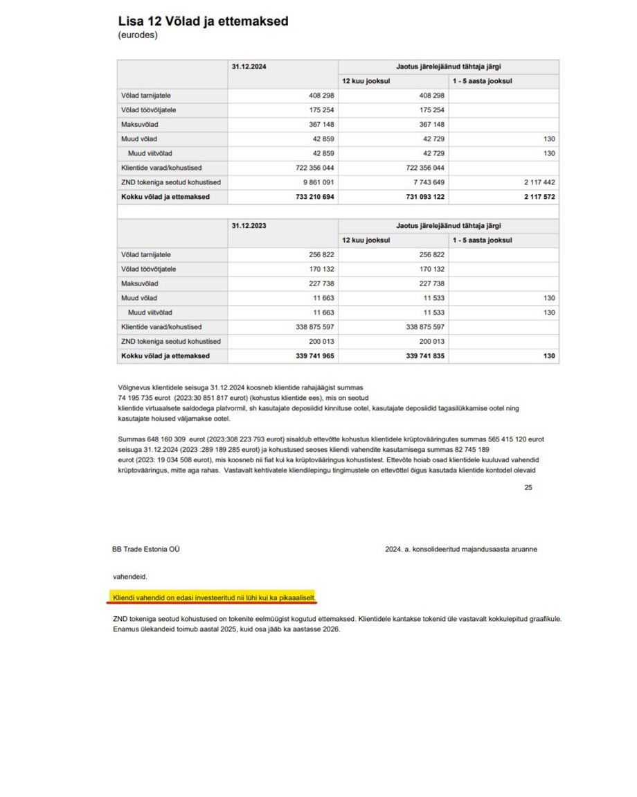 Sprawozdanie finansowe BB Trade Estonia OÜ za 2024 r. 