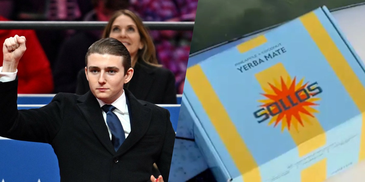 19-letni Barron Trump został dyrektorem firmy produkującej yerba mate