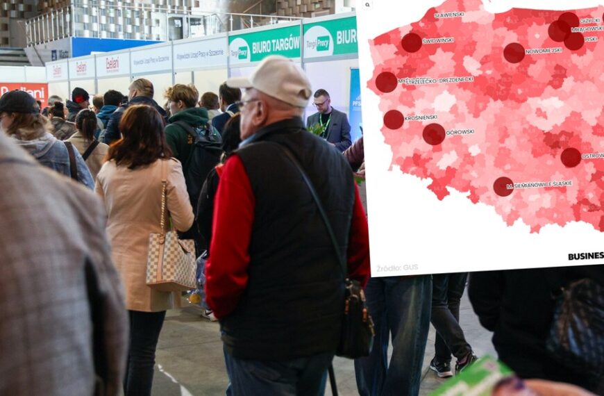 Polskie bezrobocie: mapa wzrostu. Gdzie przybywa go najwięcej?