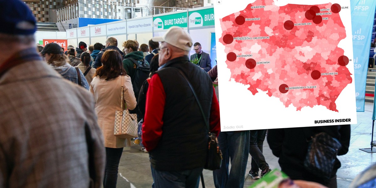 Na zdj. Szczecin, Targi Pracy w Enea Arena 22 kwietnia 26