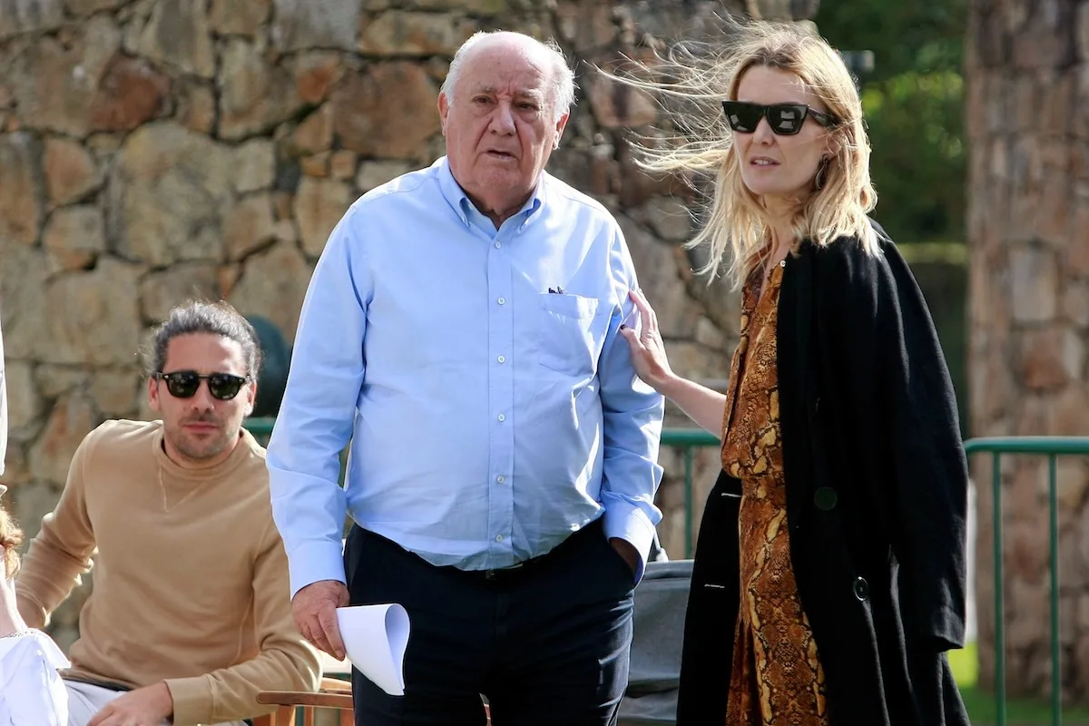 Amancio Ortega i Marta Ortega / fot. Forum