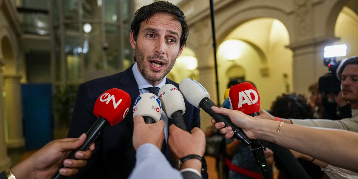 Odpowiedzialny za ETS komisarz UE ds. klimatu Wopke Hoekstra