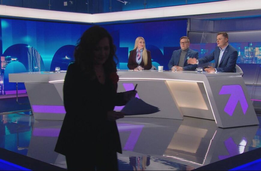 Prezenterka opuściła studio. Niespodziewane zdarzenia w programie “Debata Gozdyry”