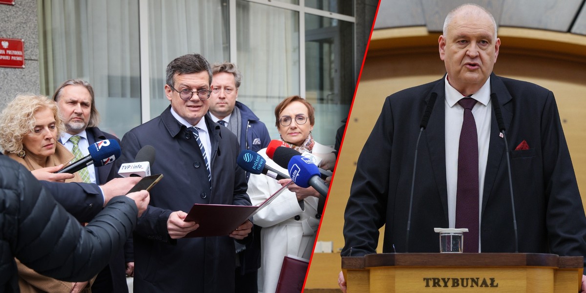 Bogdan Święczkowski, prezes TK, nie uznaje ślubowania czterech sędziów TK