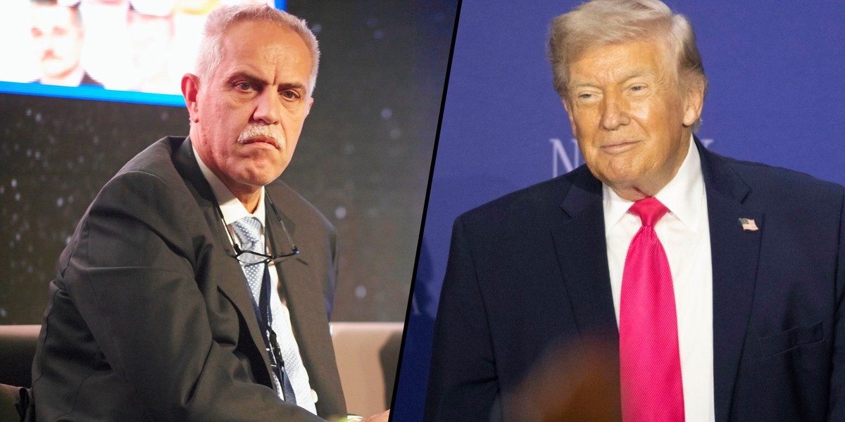 Zygmunt Solorz i Donald Trump