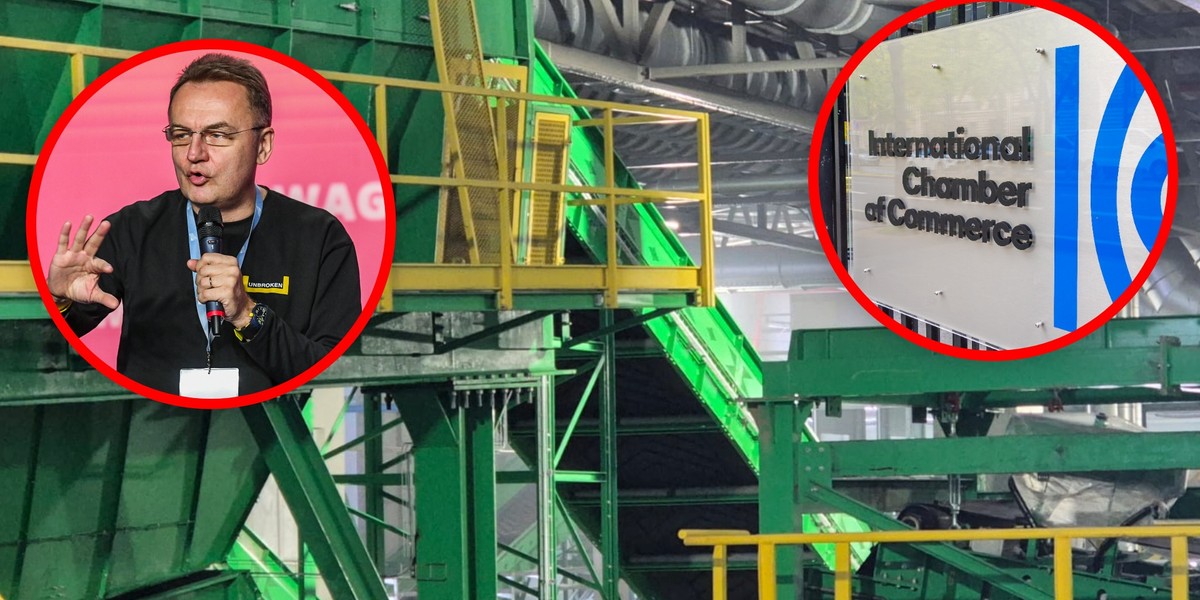 Andrij Sadowy (po lewej) twierdzi, że rozwiązał kontrakt zgodnie z prawem i chce skierować sprawę do arbitrażu w Kijowie. Sędzia Międzynarodowej Izby Handlowej w Paryżu podważa ten pogląd