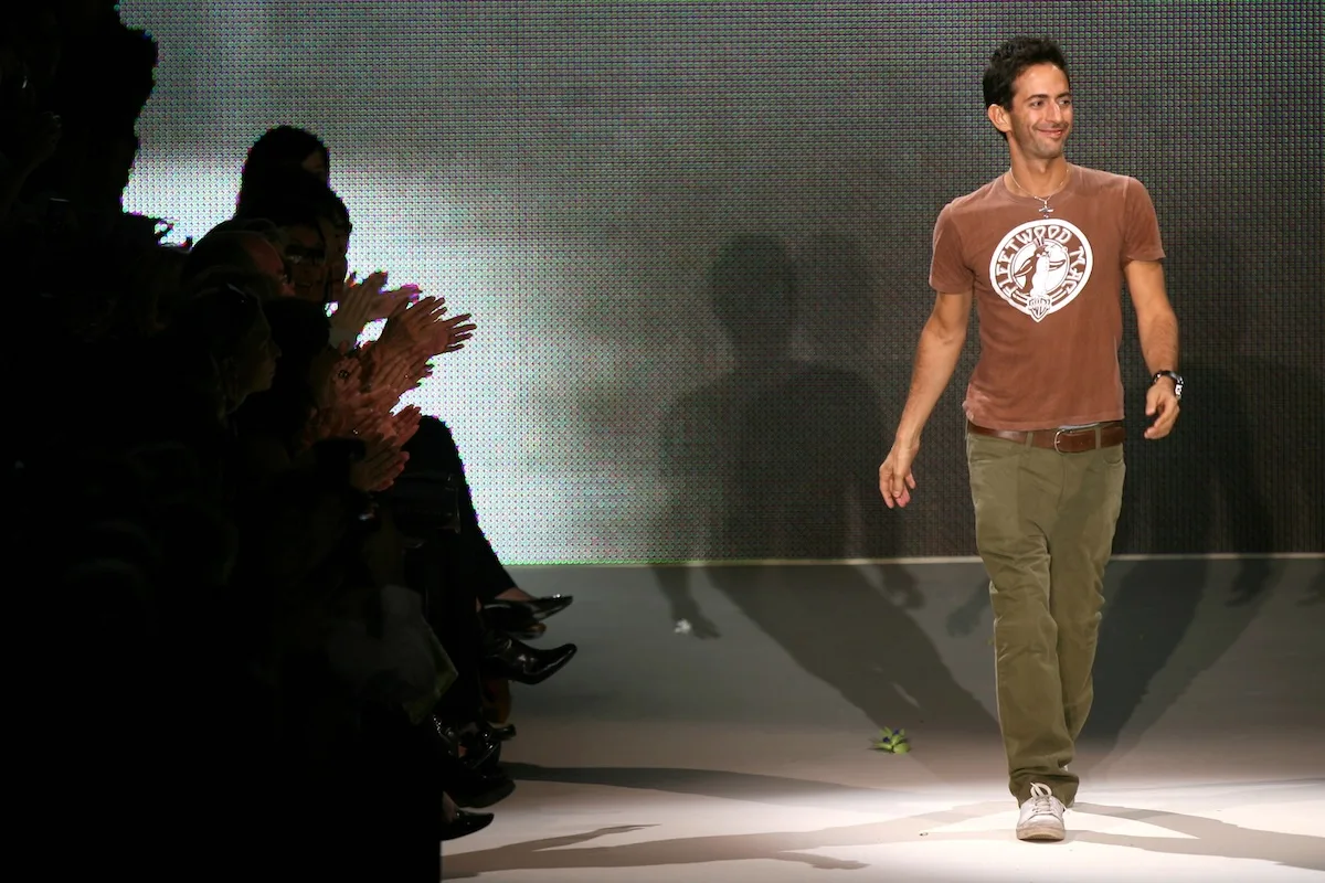 Marc Jacobs po pokazie SS 2007