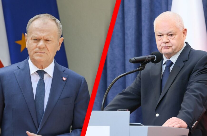 Glapiński kontra Tusk: Starcie o władzę. Stawka jest wysoka.