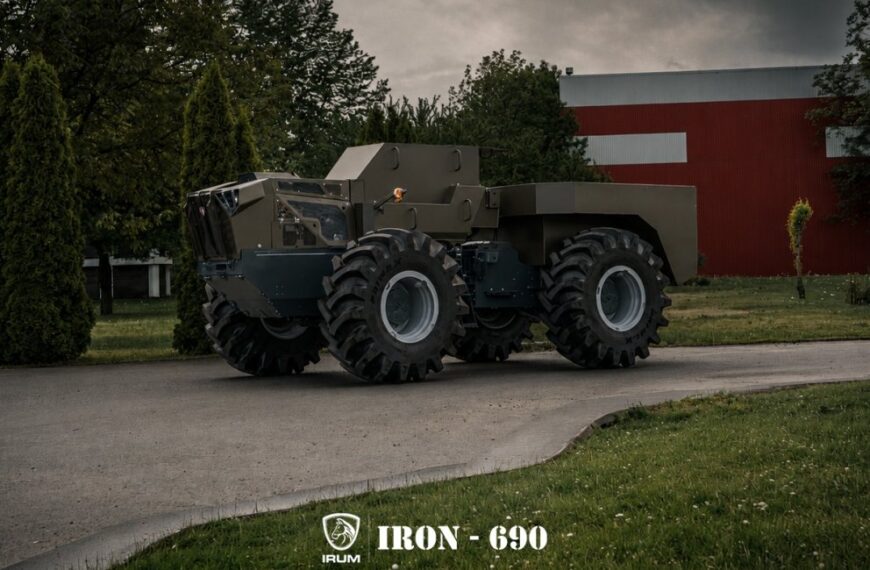 W Rumunii z traktora zbudowano ogromnego IRON-690 NRC,…
